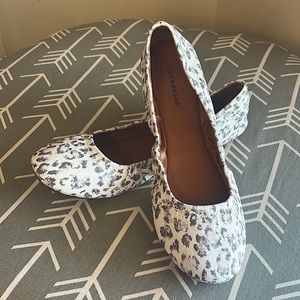 Lucky 🍀 Brand Ladies 9.5M/EU 41 New Emmie Charcoal Grey Ballet Flats 🥿